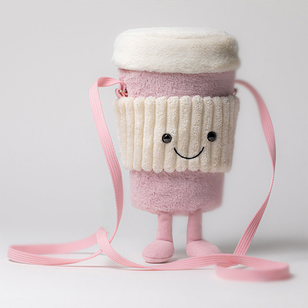 Alternative view of Amuseables Coffee-To-Go Pink Bag
